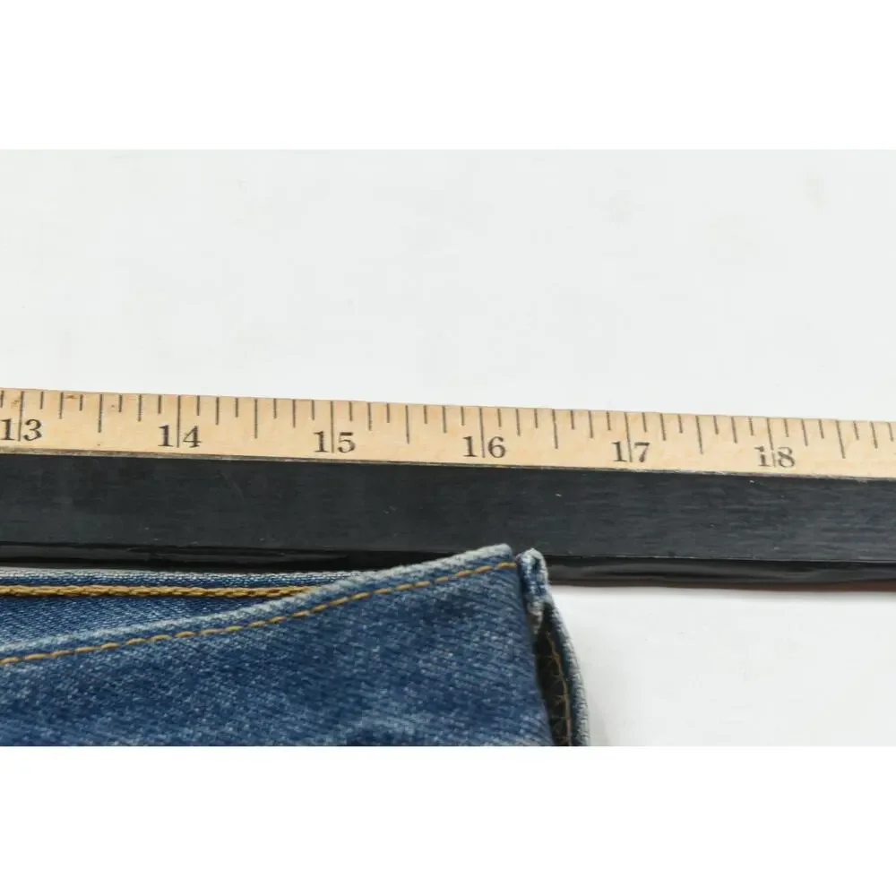 Vintage Levis 501xx Jeans Mens 32x29 (32x27.5) Blue Distressed Button-Fly 90s